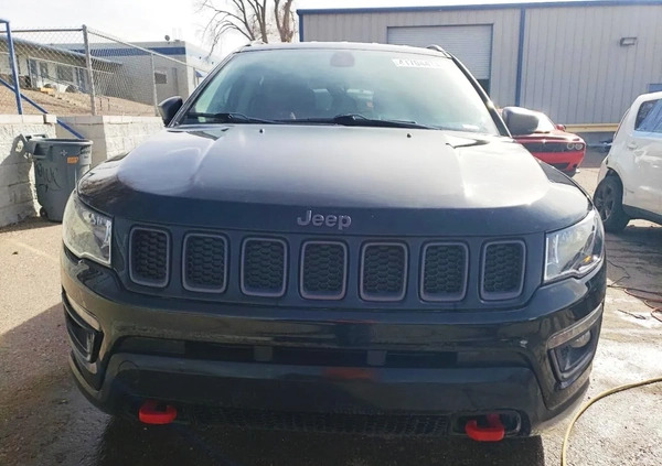 Jeep Compass cena 40000 przebieg: 95809, rok produkcji 2020 z Świdwin małe 56